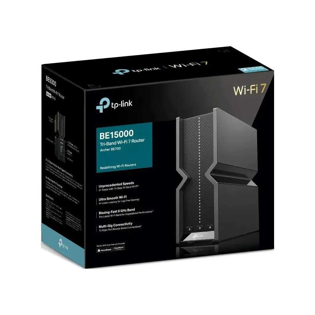 Wi-Fi роутер TP-LINK Archer BE550 Tri-Band WiFi 7 [9300] фотография 4