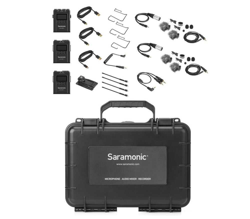 Беспроводная система Saramonic UwMic9s Kit 2 (RX9S+TX9S+TX9S) фотография 12