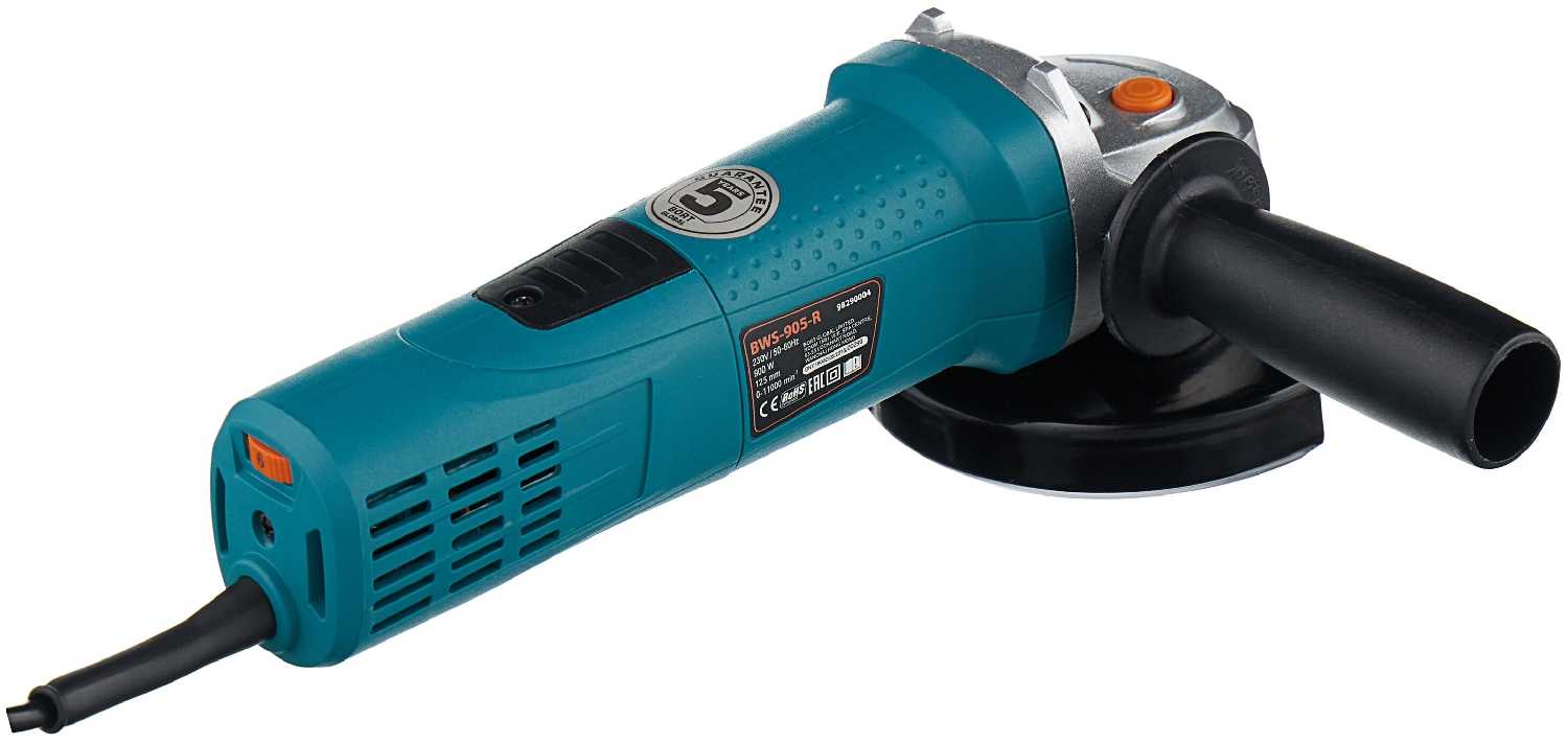 УШМ Bort BWS-905-R, 900 Вт, 125 мм фотография 2