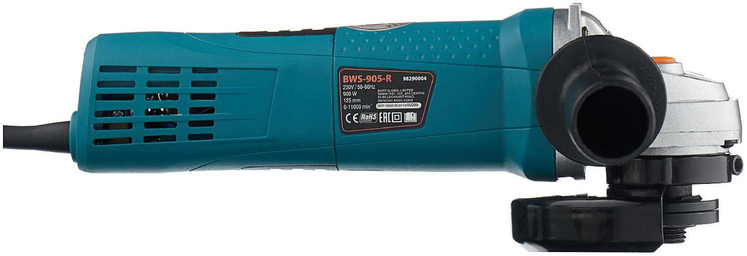 УШМ Bort BWS-905-R, 900 Вт, 125 мм фотография 3