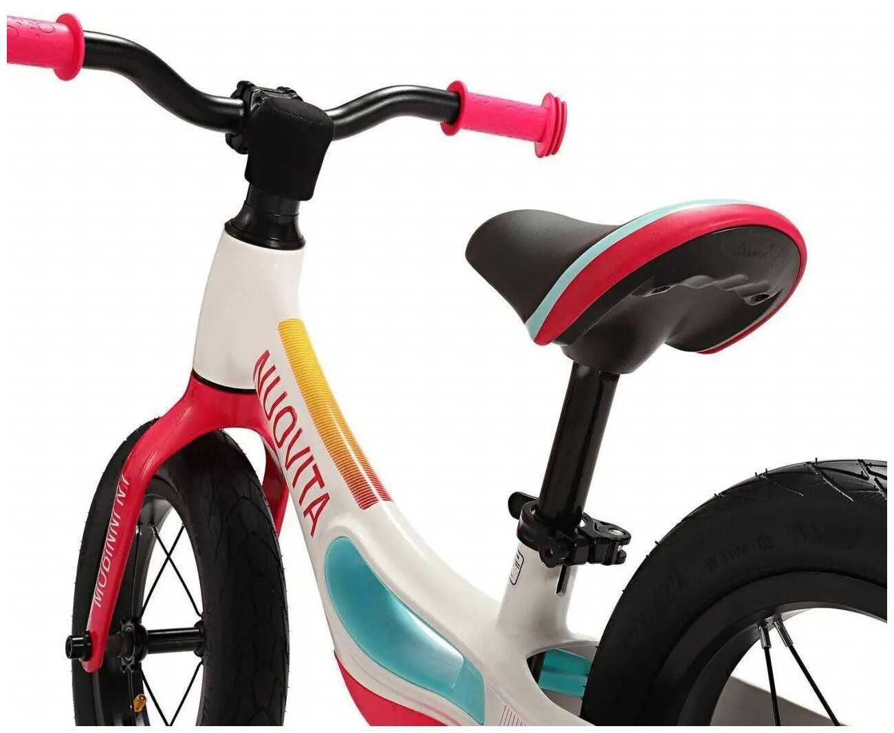 Беговел для детей Nuovita Mobinni N1 Nero Giallo/Черно-желтый фотография 14