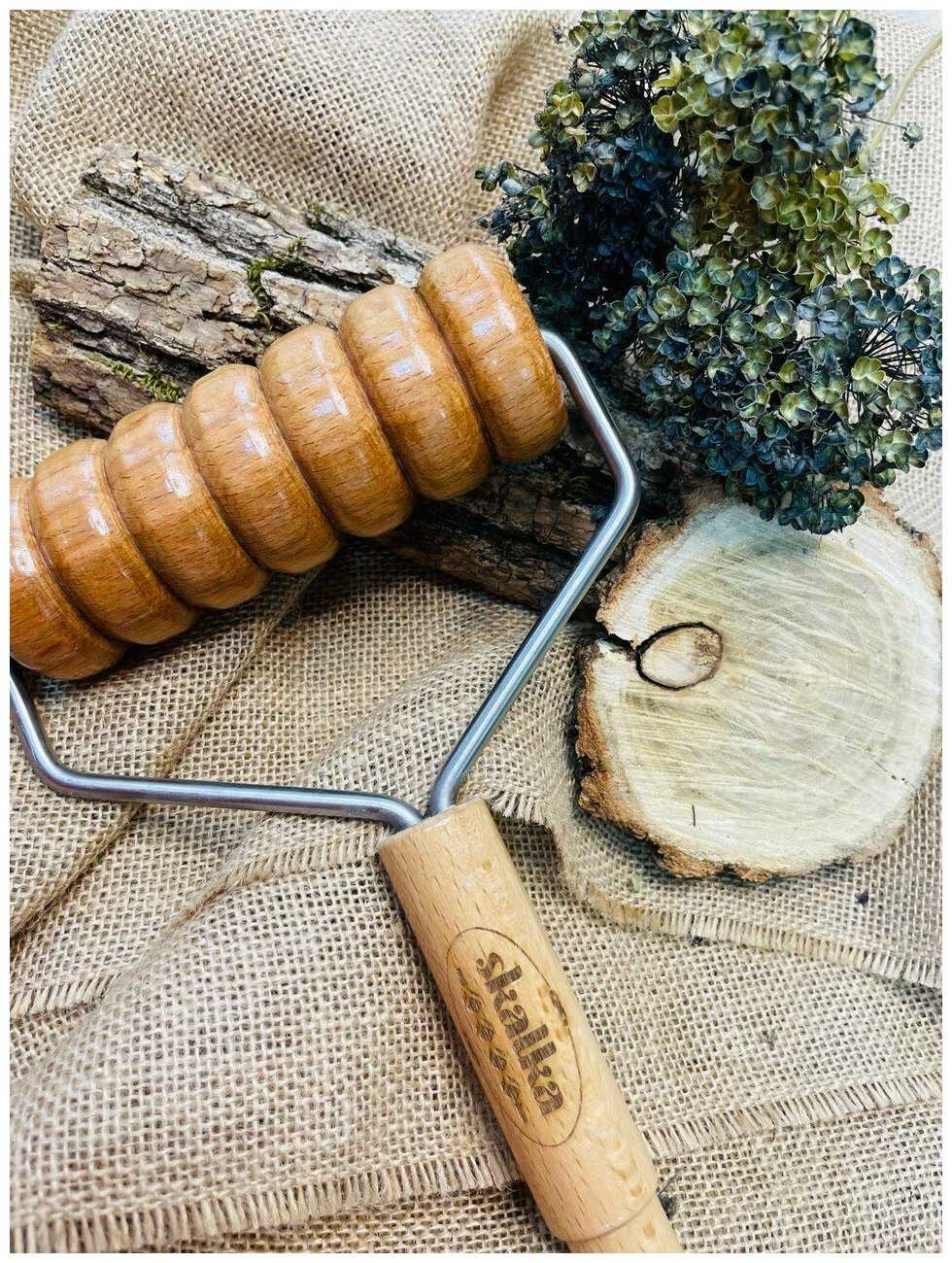 Skalka Деревянный массажер инструмент для массажа №34