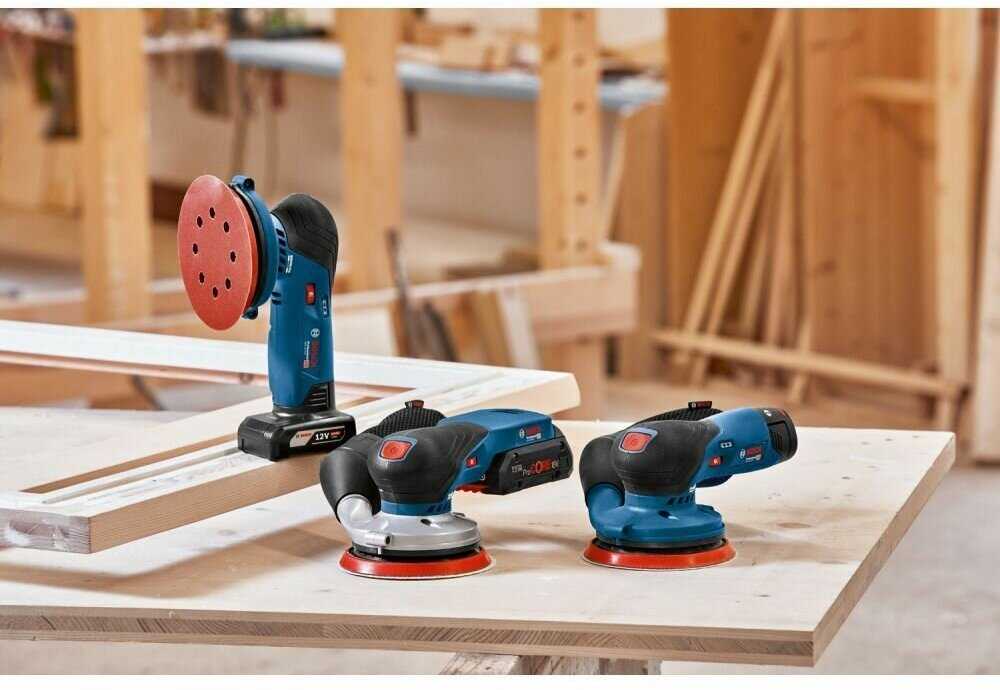 Шлифмашина для стен и потолков BOSCH GEX 18V-125 фотография 12