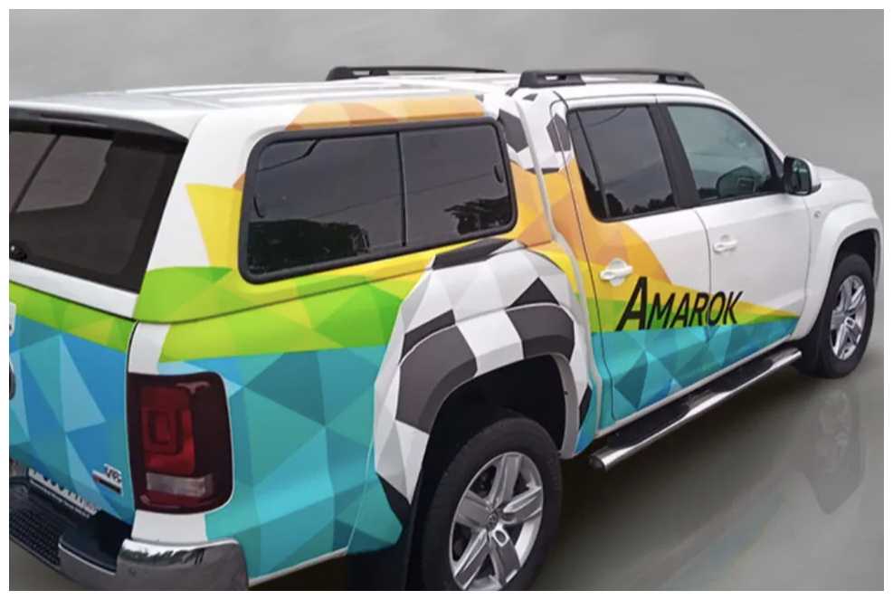 Рейлинги для Volkswagen Amarok c 2010 - серые фотография 2