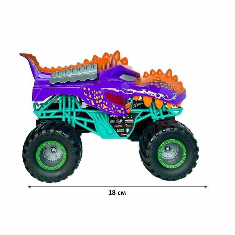 Машинка на пульте управления Монстр трак Джип Hummer (666-738A) фотография 13