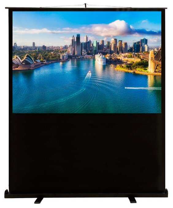 Экран Cactus 120x160см FloorCompactExpert CS-PSFLCE-160X120 4:3 напольный рулонный фотография 1