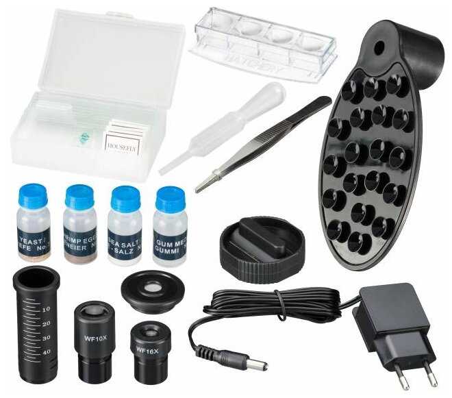 Микроскоп BRESSER National Geographic 40-1280x с адаптером для смартфона фотография 6