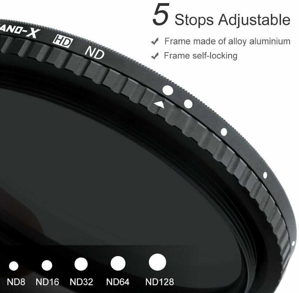 Светофильтр Nano-X Pro ND8-128 (77мм) фотография 2