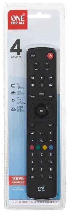 Пульт ДУ One For All URC 1240 Contour 4 фотография 2