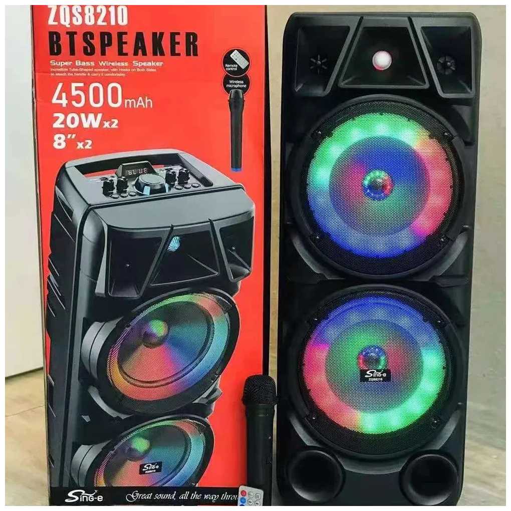 Портативная Bluetooth колонка BT Speaker ZQS-8210 фотография 16