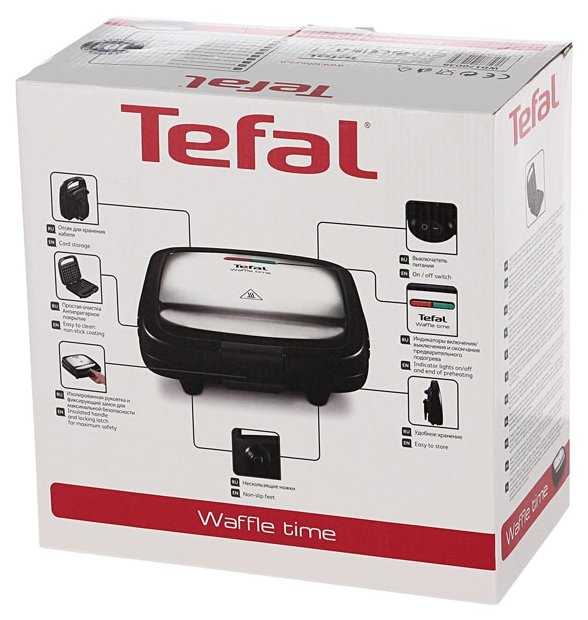 Вафельница Tefal Waffle Time WD170D38 фотография 2