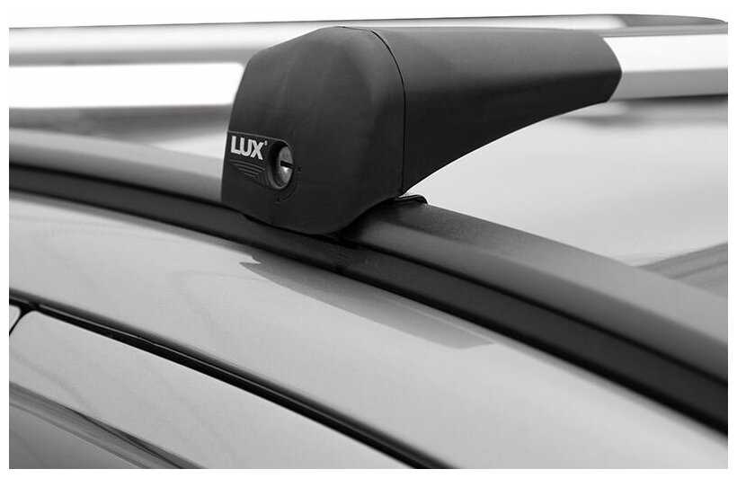 Багажник на крышу LUX BRIDGE крыловидные дуги на Хавал Джулиан 2021-2022, а: LUX-BRIDGE-38 фотография 5