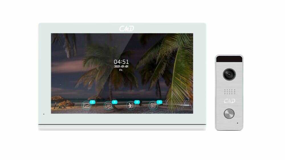 Комплект видеодомофона CMD VD79MK-Slim-KIT FullHD Wi-Fi фотография 1