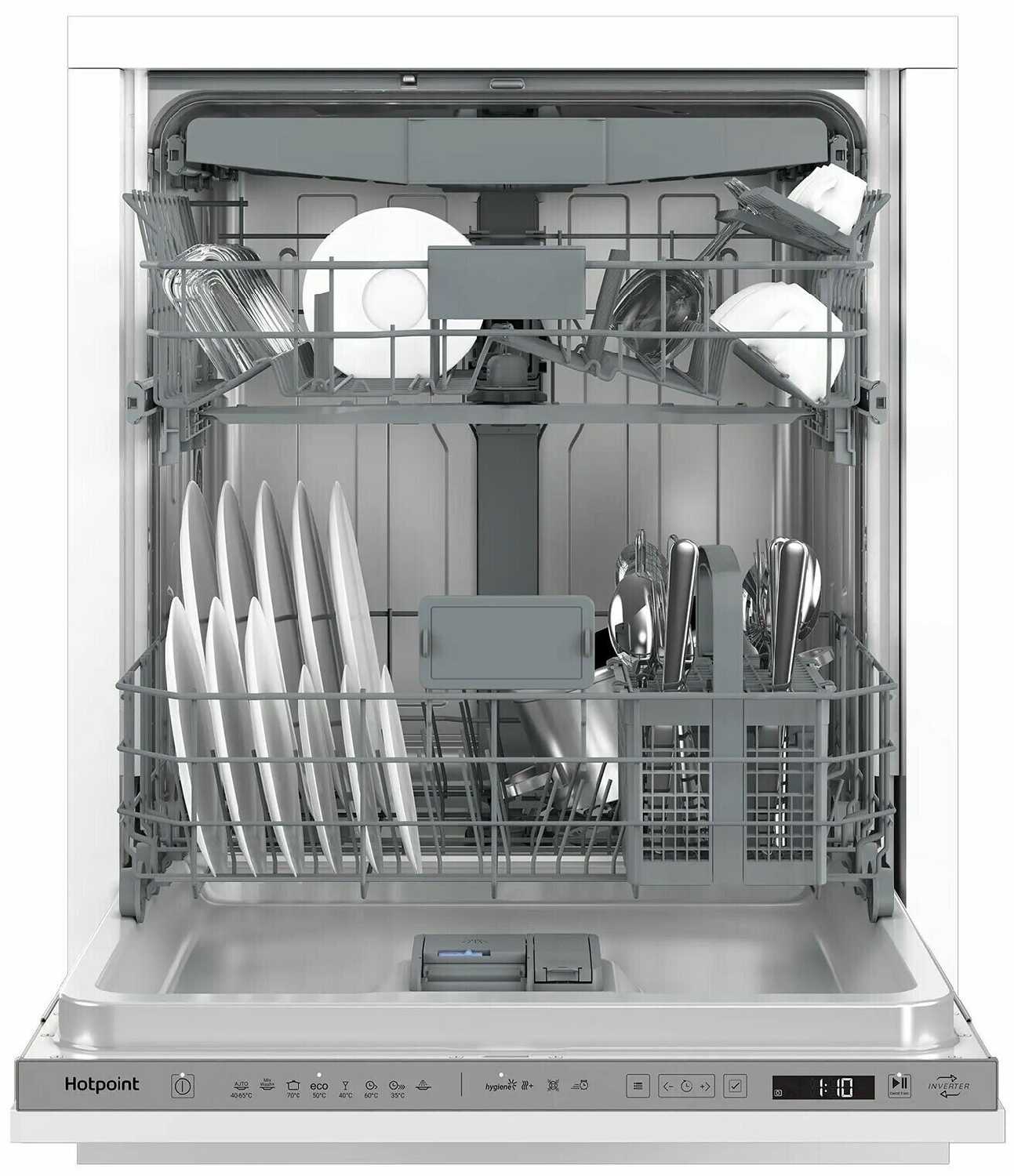 Посудомоечная машина Hotpoint HI 5D84 DW фотография 1
