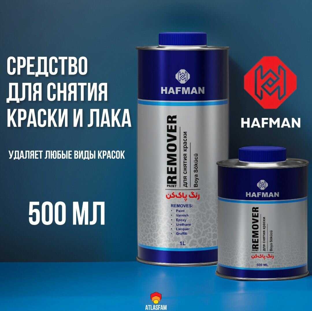 Смывка краски HAFMAN Удалитель краски и лака (HAFMAN) фотография 4