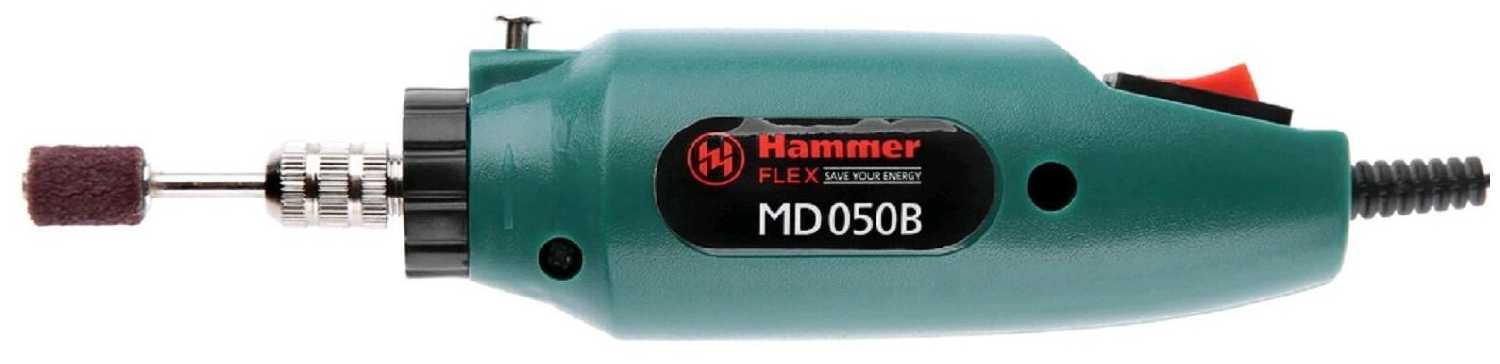 Аккумуляторный гравер Hammer MD050B фотография 1