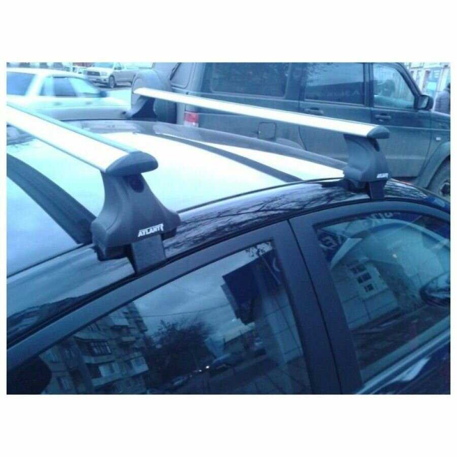 Багажник на крышу Атлант для Kia Optima (4-дв. седан, 19-, рестайлинг, крыловидная дуга) фотография 10