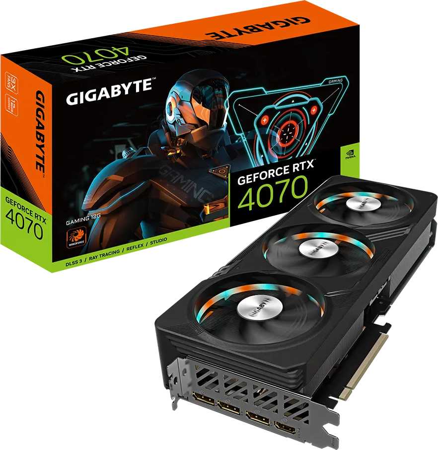 Видеокарта GIGABYTE GeForce RTX 4070 GAMING (GV-N4070GAMING-12GD) фотография 6