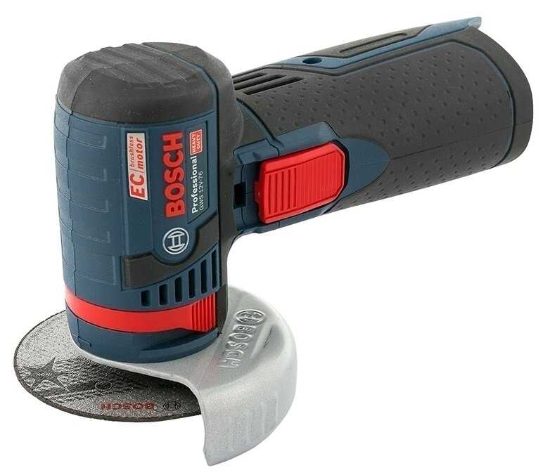 Аккумуляторная УШМ BOSCH GWS 12V-76 (06019F200B) фотография 2