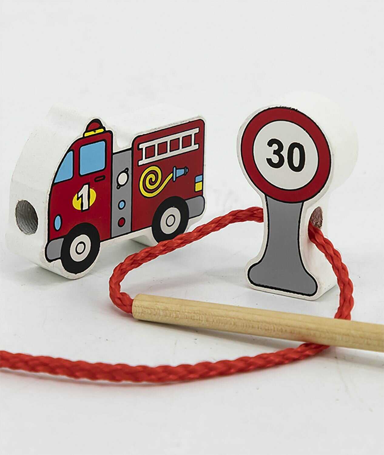 Развивающие игрушки из дерева Viga Toys Развивающая игра шнуровка 