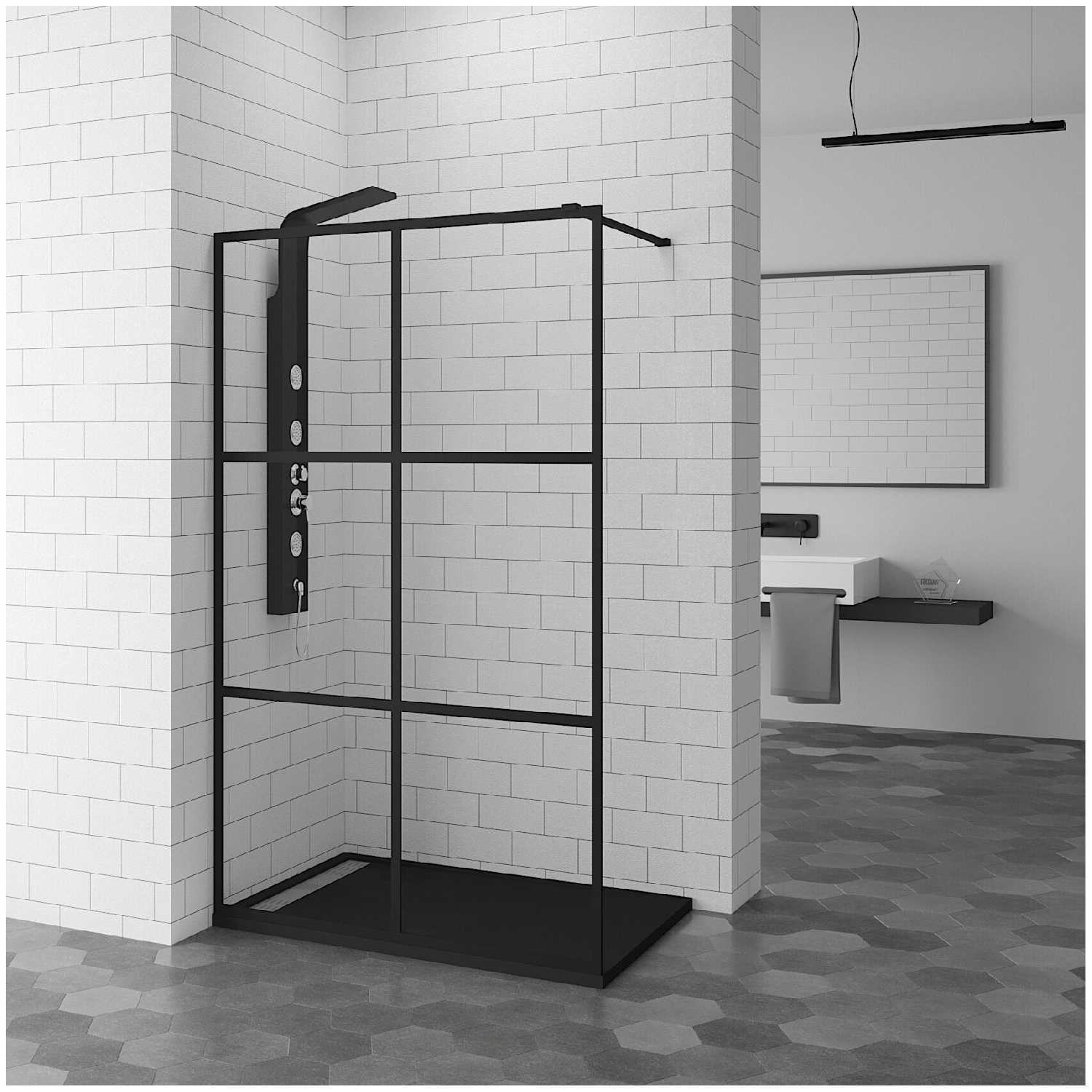 Душевая перегородка RGW WA-11 (90х200) фотография 6