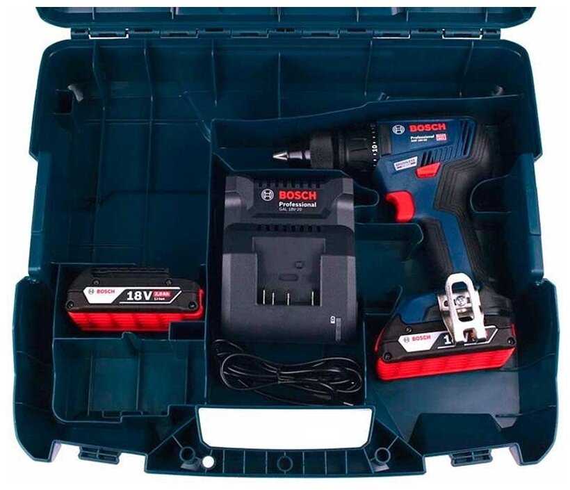 Аккумуляторная дрель-шуруповерт BOSCH GSR 18V-50 06019H5000 фотография 3