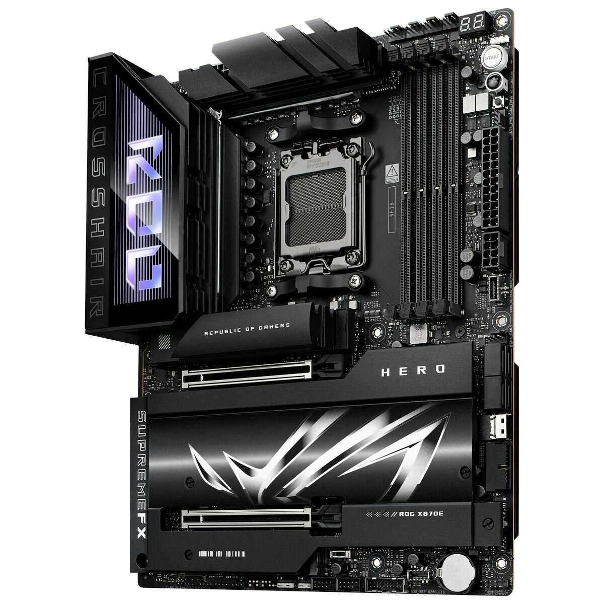 Материнская плата ASUS ROG CROSSHAIR X870E EXTREME [AM5, AMD X870E, DDR5, 256 Гб] [90MB1LB0-M0EAY0] фотография 4