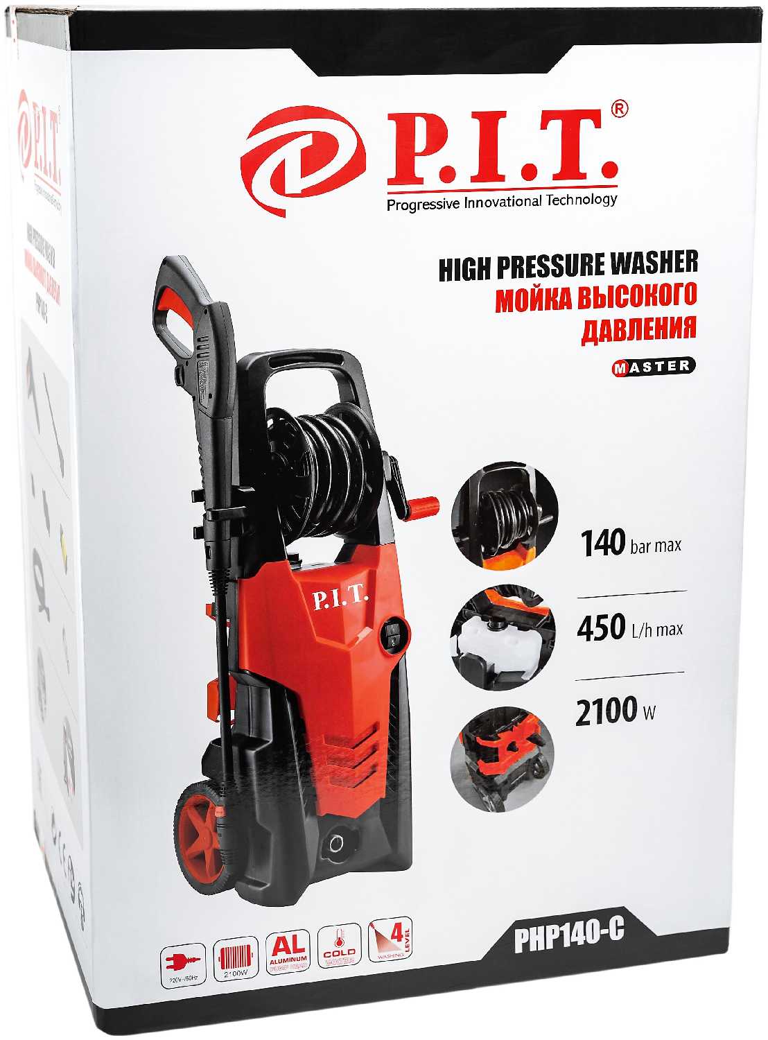 Мойка высокого давления P.I.T. PHP140-C фотография 6