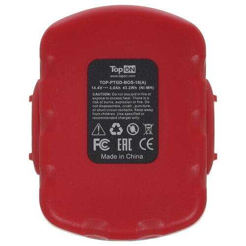 Аккумулятор TopON TOP-PTGD-BOS-18 (A) фотография 4