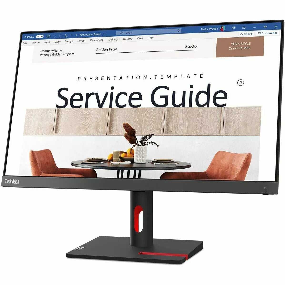 Монитор Lenovo ThinkVision S24i-30 фотография 1