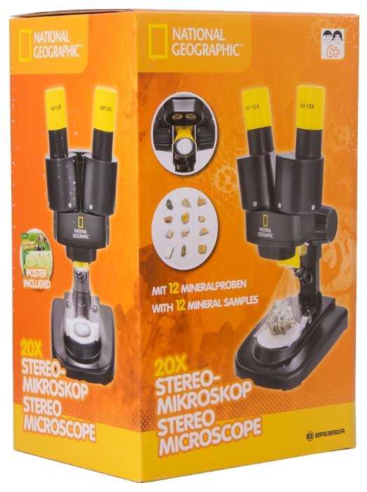 Микроскоп BRESSER National Geographic 20x стереоскопический фотография 1