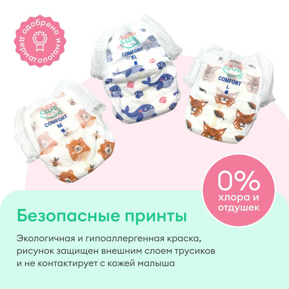 Подгузники-трусики NappyClub Comfort Active 3 (M) фотография 12