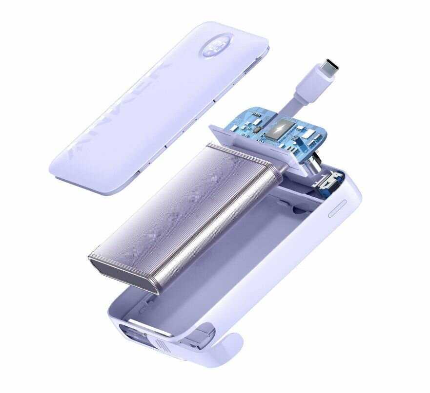 Внешний аккумулятор Anker 335 Power Bank Built-in USB-C Cable (20000mAh 22.5W) фотография 7