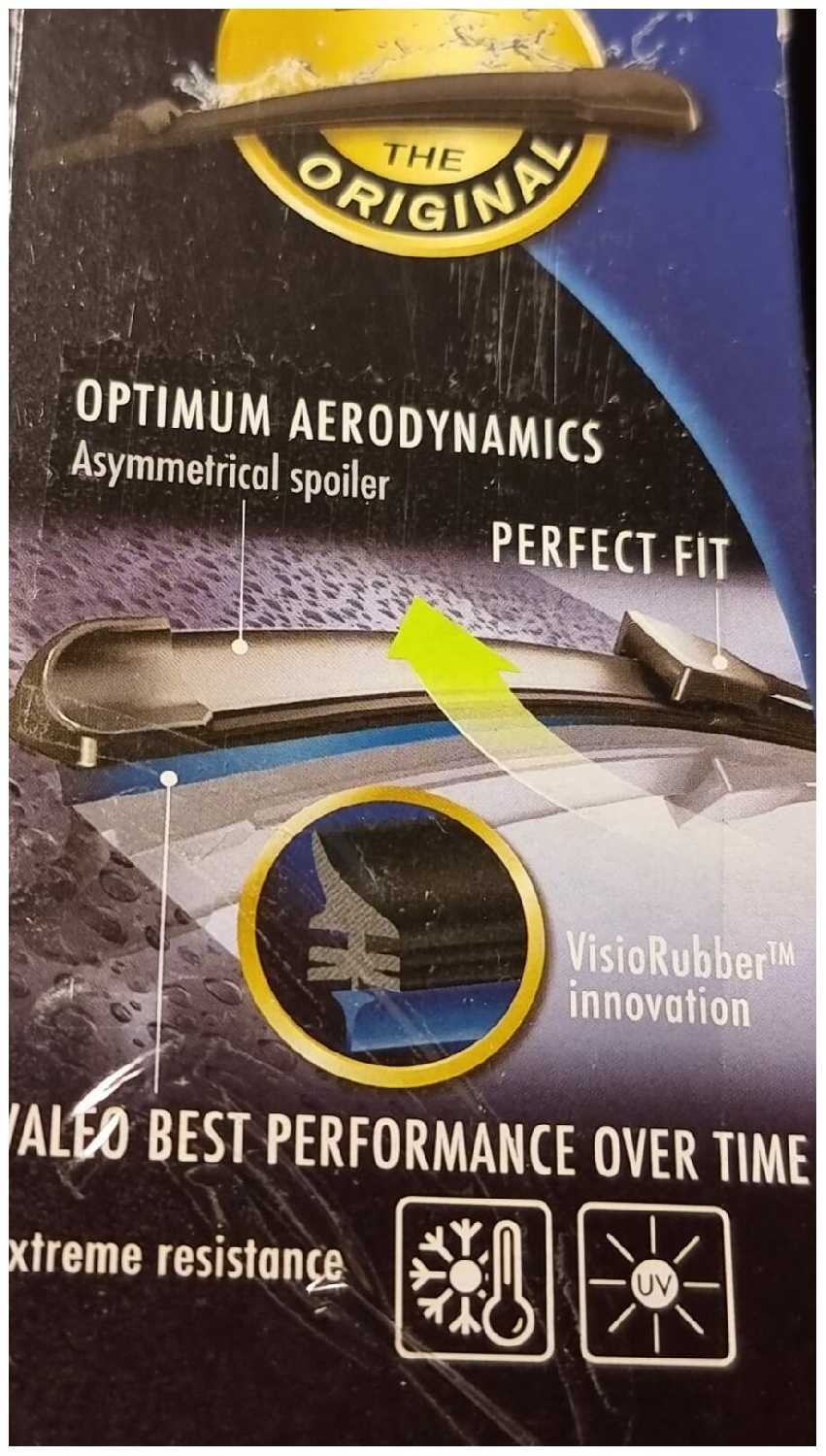 Щетка стеклоочистителя бескаркасная Valeo Silencio Flat Blade Set VM924, 2 шт. фотография 3