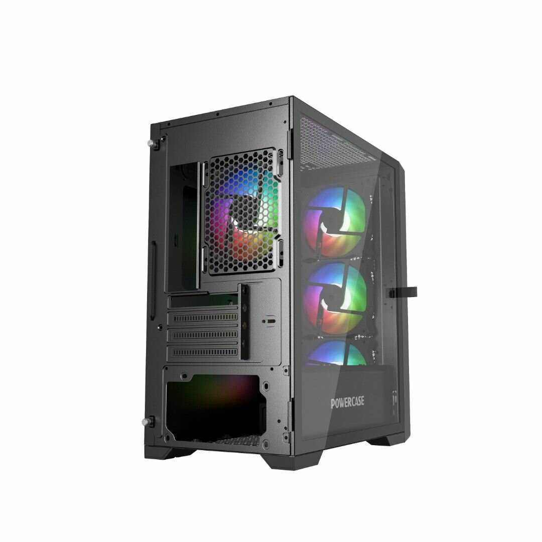 Корпус Powercase Alisio Micro X4B V2 (CAMCXB-A4) фотография 4