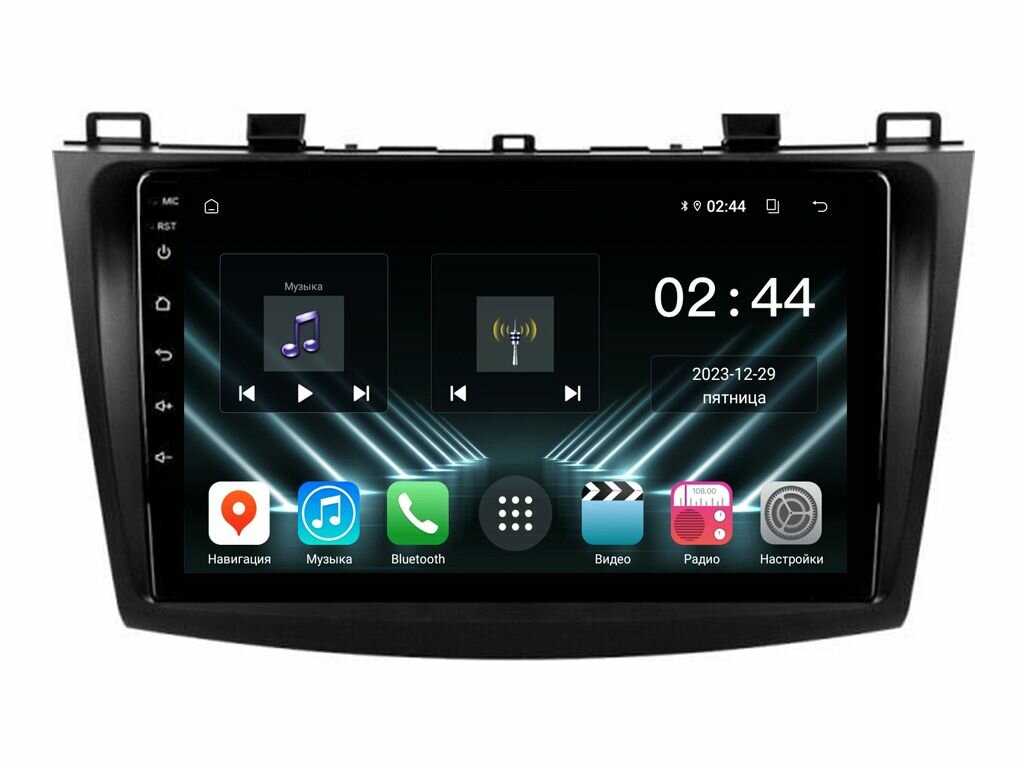 Штатная магнитола Mazda UNISON 2Gb/32Gb IPS BT Wi-Fi CarPlay (034-09A1)