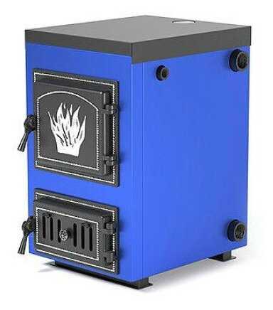 Твердотопливный котел Везувий Эльбрус-10 одноконтурный фотография 1