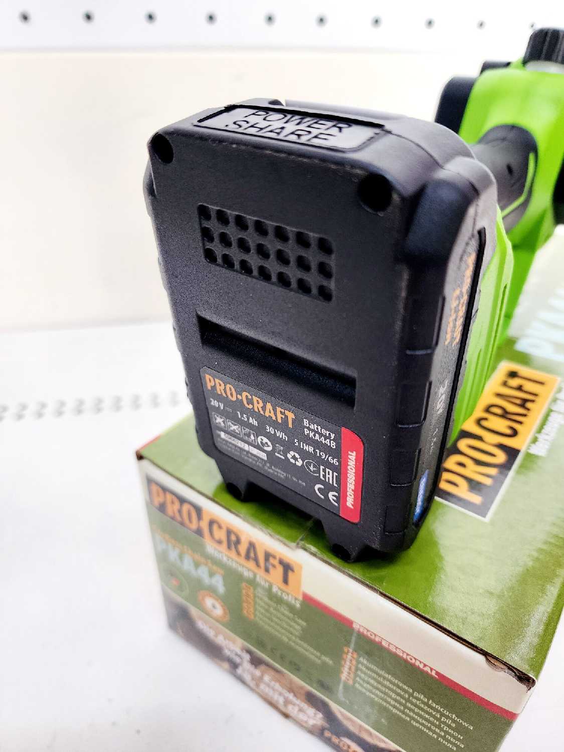 Аккумуляторная бесщеточная мини-пила сучкорез Procraft PKA44 фотография 5