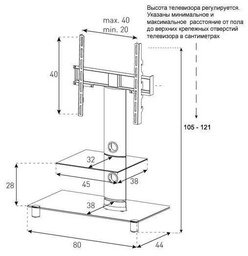 Стойка Sonorous NEO 81 фотография 3