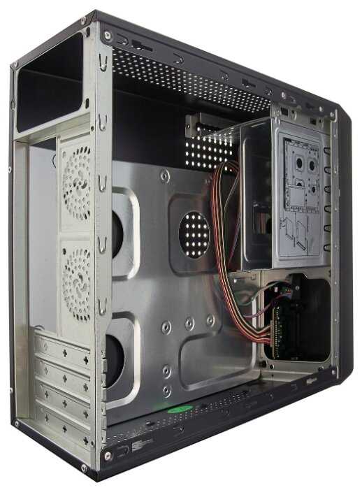 Компьютерный корпус ExeGate MS-306 w/o PSU Black фотография 2