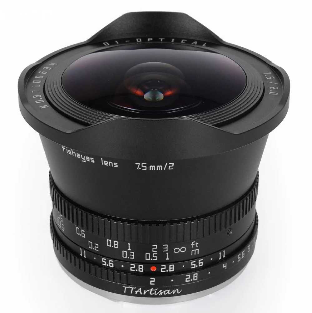 Объектив TTartisan 7.5 мм F2.0 APS-C фотография 3