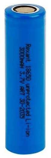 Аккумулятор Li-ion 18650 3000 mAH Rexant 30-2035 unprotected 3.7 В фотография 6