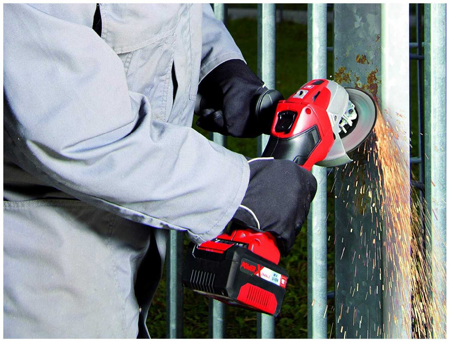Аккумуляторная УШМ Einhell TE-AG 18 Li (0) фотография 8