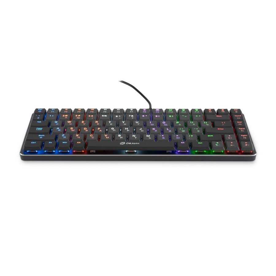 Клавиатура Оклик K615X механическая USB Multimedia for gamer LED (1934413) фотография 2