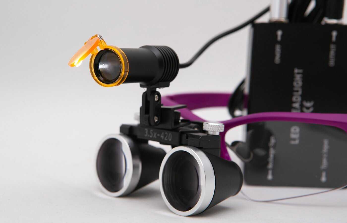 Бинокуляры комплект с подсветкой 5W фотография 11