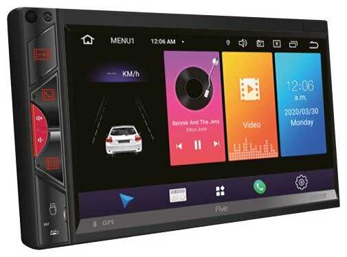 Автомагнитола Мультимедиа Five F730A 2din Adndroid 10 2/32Gb, BT, MirrorLink