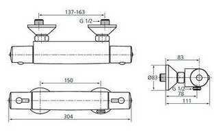 Смеситель Ideal Standard A6367AA фотография 14
