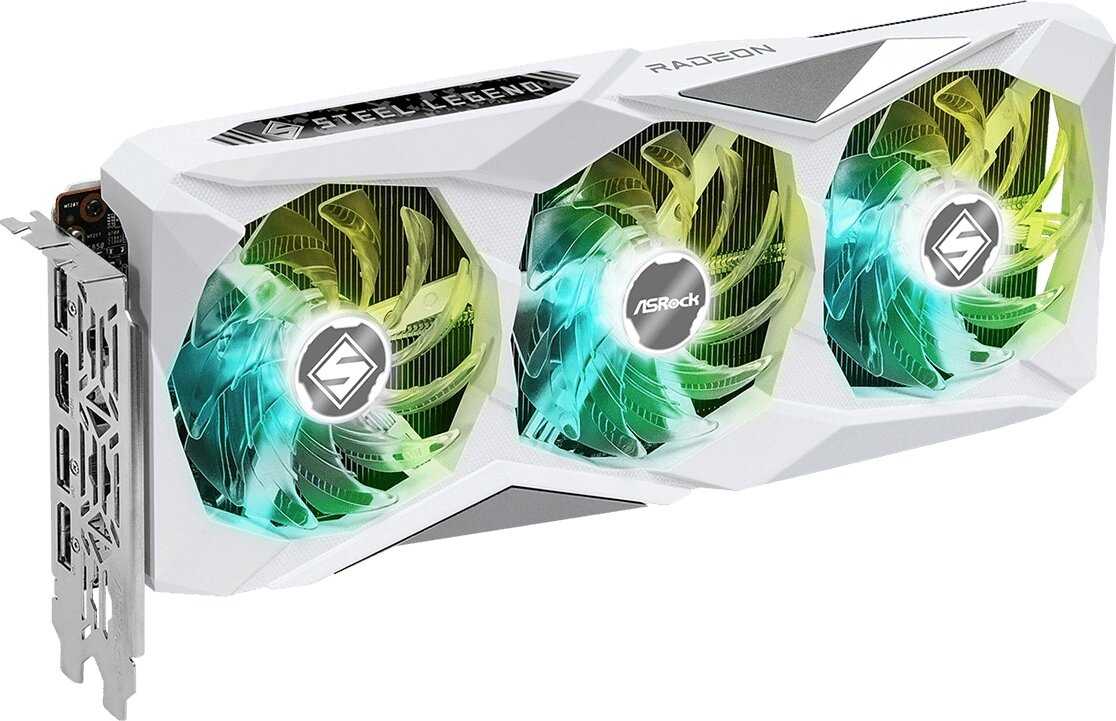 Видеокарта ASRock Radeon RX 7600 Steel Legend 8G OC (RX7600 SL 8GO) фотография 13