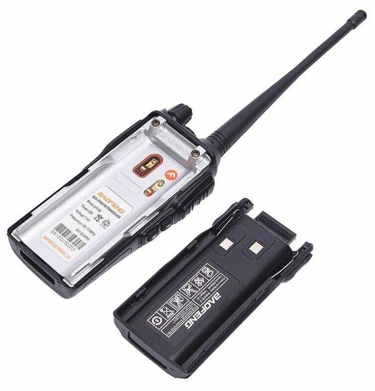 Комплект рации (радиостанций) Baofeng UV-82 8W три режима мощности (2 Pack) фотография 2