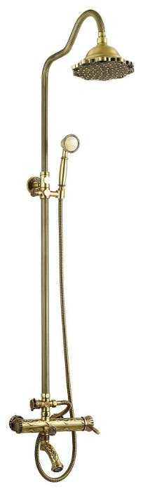 Душевая стойка ZorG Antic A 103DS-BR, бронза